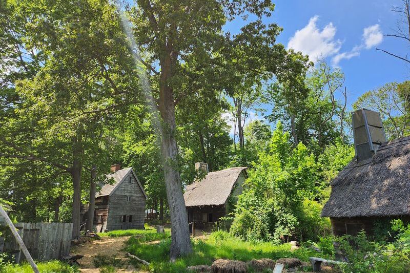 This Massachusetts Village Recreates 1630 Colonial Life, With Costumed Locals Working the Gardens and Tools