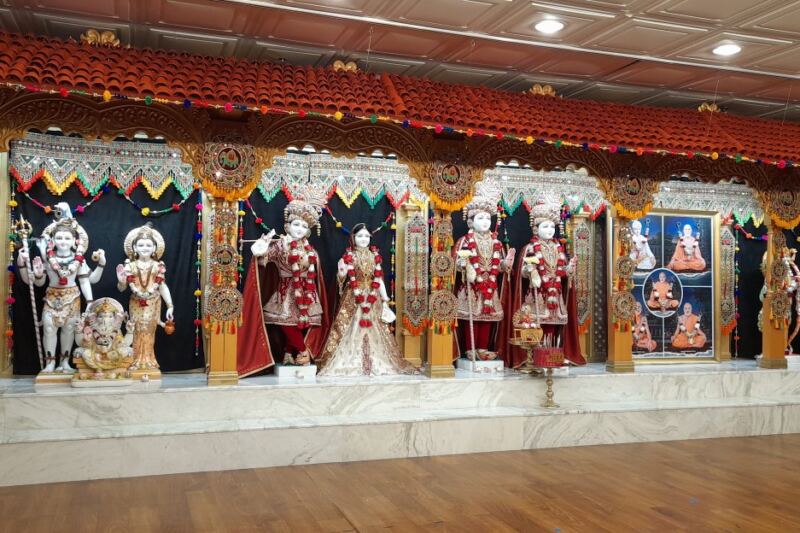 This Peaceful Westborough Hindu Temple Welcomes Everyone to Sunday Prayers and a Free Dinner Afterward