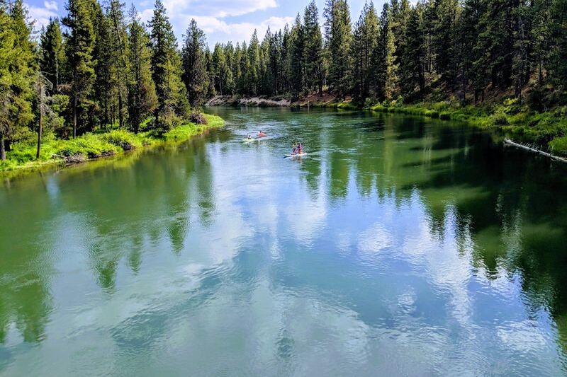 This Oregon Lake Hideout Lets You Swim, Paddle, and Camp Like It’s Your Own Water Park