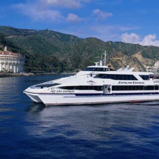 A Ferry From Long Beach, California Reaches Catalina Island in About an Hour, Several Times a Day