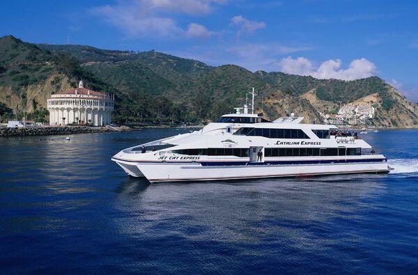 A Ferry From Long Beach, California Reaches Catalina Island in About an Hour, Several Times a Day