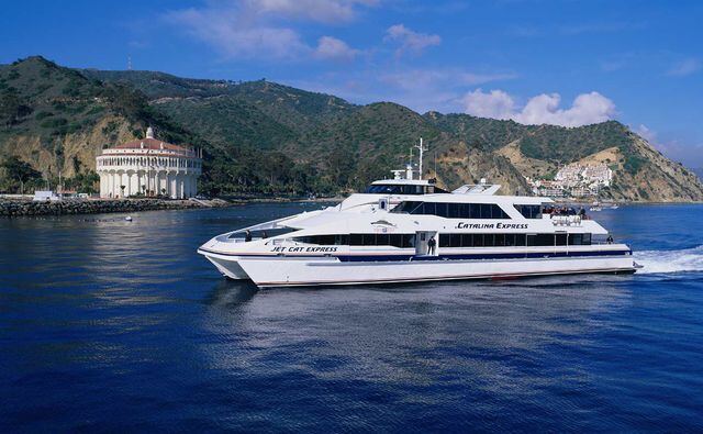 A Ferry From Long Beach, California Reaches Catalina Island in About an Hour, Several Times a Day
