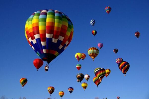 This North Carolina Balloon Festival Fills The October Sky With Giant Floating Color