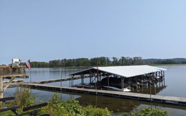 This Iowa Tiki Bar Sits Right on the Mississippi With Weekend Live Music and a Dock for Your Boat