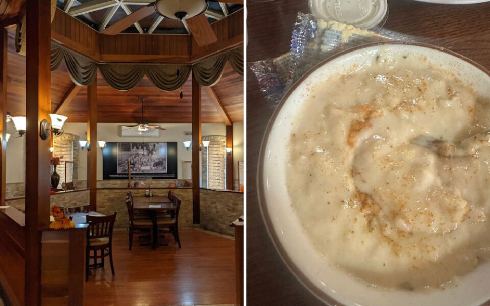 This Milford Restaurant Serves Crab Soup, Scratch-Made Pizza, and a Sunday Breakfast Buffet