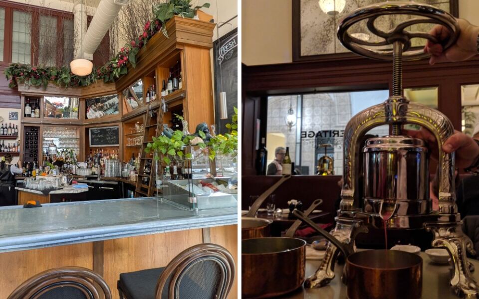 This Minnesota Restaurant Uses An Antique Duck Press Right At Your Table