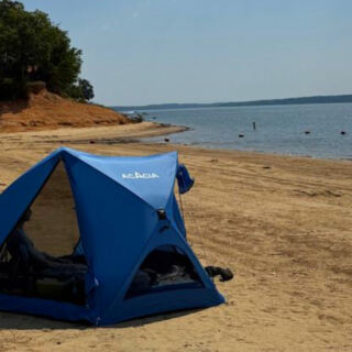 Mississippi Hides a Clean Lake Swimming Beach Where Families Wade Into Cool, Calm Water