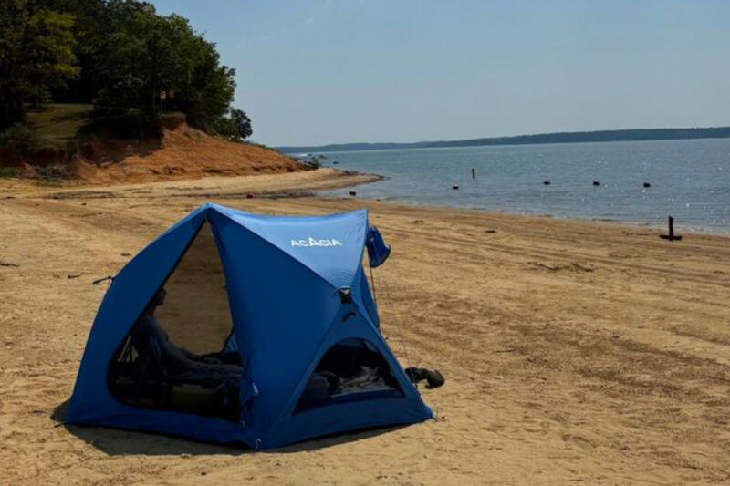 Mississippi Hides a Clean Lake Swimming Beach Where Families Wade Into Cool, Calm Water