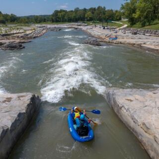 This Hidden Oklahoma Channel Lets You Tube Down Eight Drop-Rapids Deep in the Woods