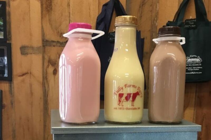 This Working Dairy Farm Near Boston Still Bottles Its Own Milk in Glass the Old-Fashioned Way
