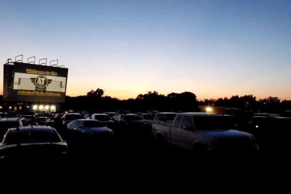 Cars Roll In for Weekend Double Features at This Historic Oklahoma Drive-In Screen