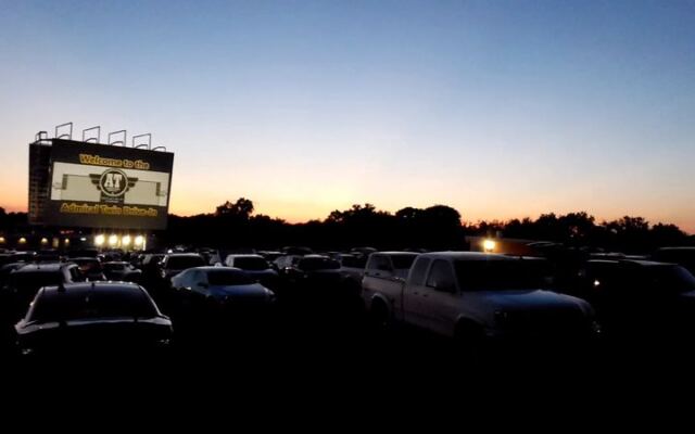 Cars Roll In for Weekend Double Features at This Historic Oklahoma Drive-In Screen