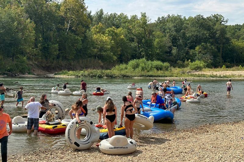 You Can Spend a Whole Day Floating the Scenic Illinois River Near Tahlequah, Oklahoma for About $26