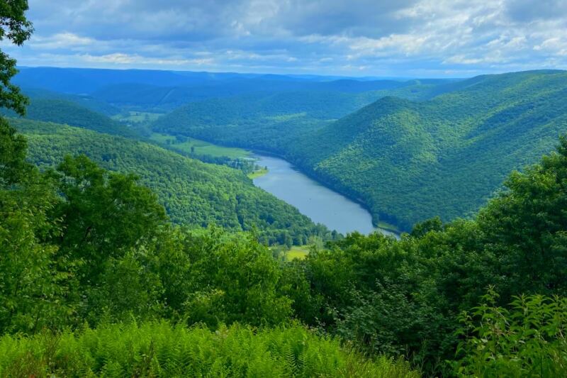 This Remote Pennsylvania Park Sits Between Forested Mountains Along a Wild Trout Stream