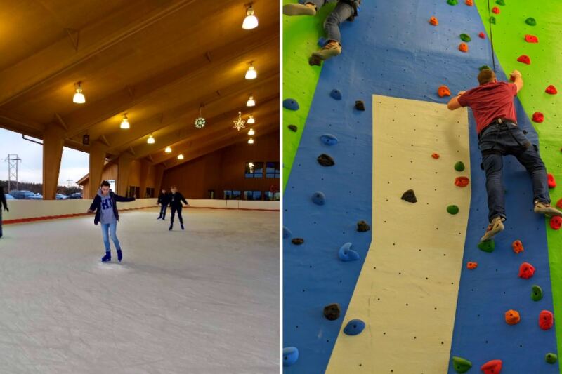 This Nebraska Park Has a 42-Foot Climbing Wall and So Much More