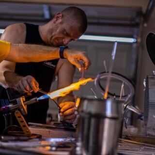 At This Oklahoma Glass Studio You Spend An Afternoon Shaping Molten Glass Into A Piece You Take Home