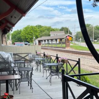 Trains Still Roll Past The Windows At This Wisconsin Restaurant Inside A 19th-Century Stone Depot