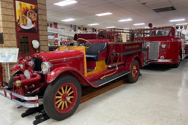 Hidden in an Oklahoma Warehouse Sits a Collection of Vintage Fire Trucks You Can Sit Behind the Wheel Of