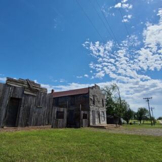 Ingalls Hotel Marks the Ruins of a Vanished Oklahoma Frontier Town Near Stillwater