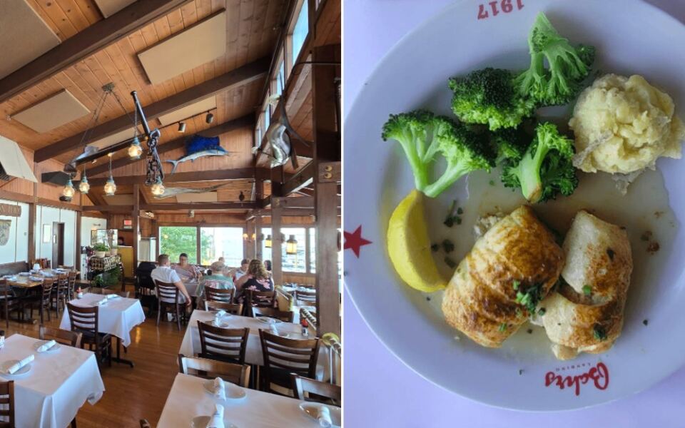 This New Jersey Waterfront Restaurant Serves Stuffed Flounder Beside a Sandy Hook Marina