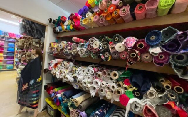 This Warehouse-Sized Oklahoma City Fabric Store Hides Overwhelming Shelves of Prints From Around the World