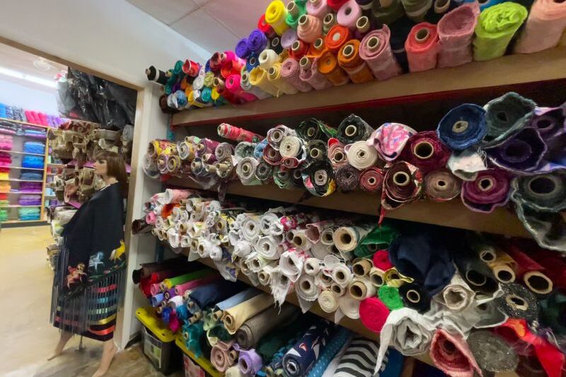 This Warehouse-Sized Oklahoma City Fabric Store Hides Overwhelming Shelves of Prints From Around the World