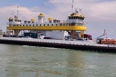 This Free Texas Ferry Skips the Bridge and Carries You Past Dolphins from Galveston to Bolivar Peninsula