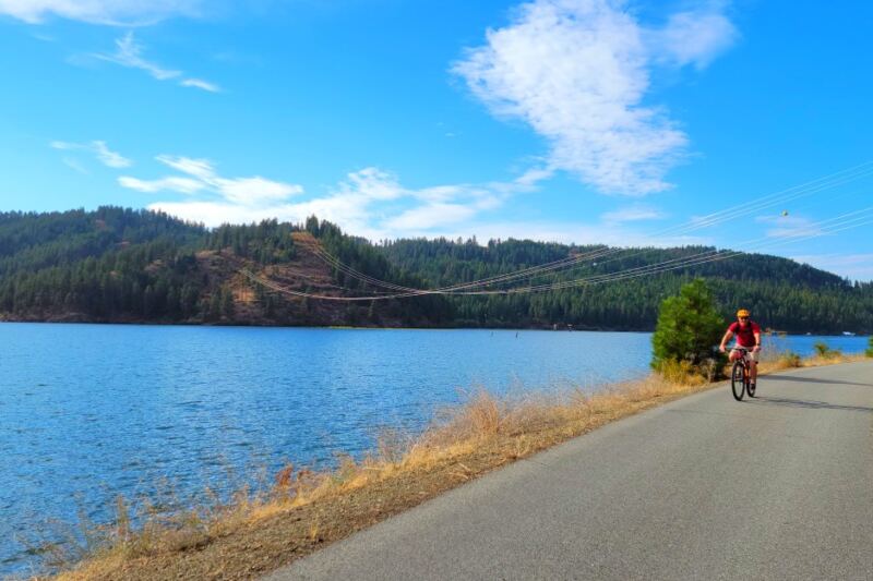 This Historic Idaho Park Has 3 Lakes and 72 Miles of Paved Trail