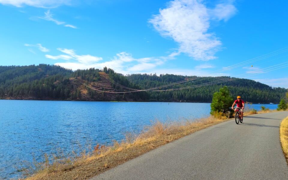 This Historic Idaho Park Has 3 Lakes and 72 Miles of Paved Trail