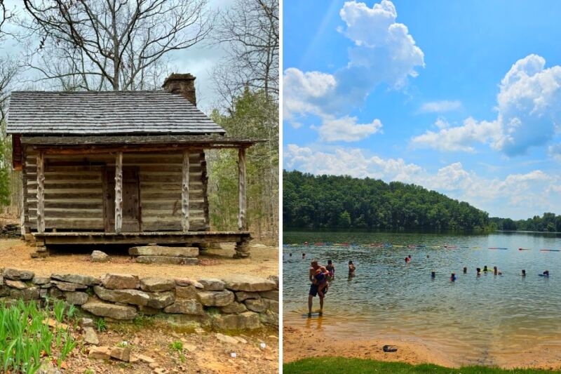 This Arkansas State Park Hides a 40-Acre Lake and an 1882 Cabin