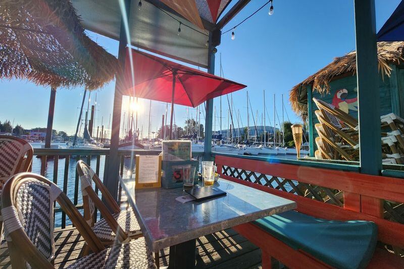 This Laid-Back Oregon Restaurant Floats Right on the Water Where You Sip Cocktails and Watch the Sunset