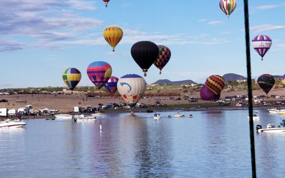 New Mexico’s Biggest Lake Has Sandy Shores Where Boaters Grill and Party All Summer Day