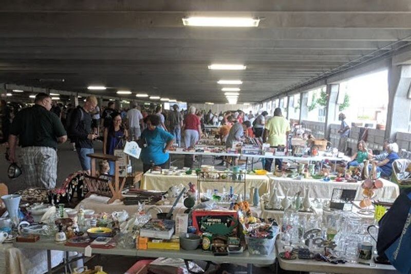 This Virginia Antique and Flea Market Fills a Covered Parking Garage With 75-Plus Vendors on the First Saturday of Every Month