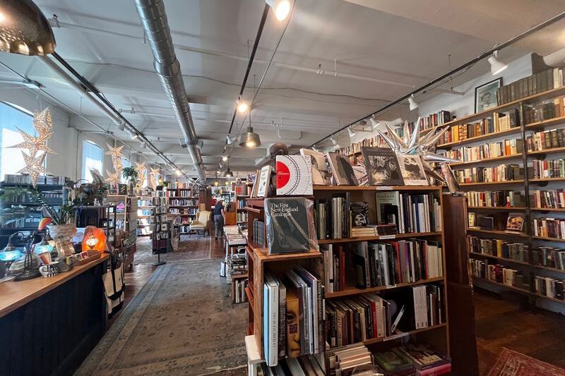 At This Cozy Worcester Bookstore You Can Order A Latte From The In-House Cafe While Digging Through Shelves Of Used Books