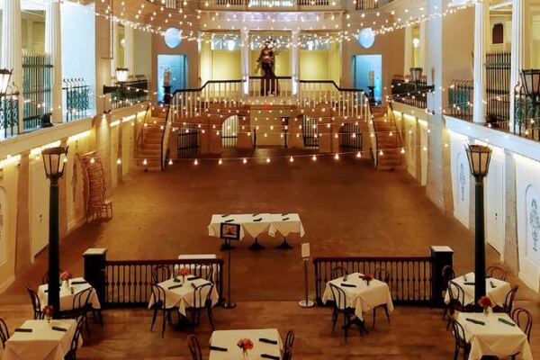 This Tucked-Away St. Augustine Cafe in Florida Serves Lunch Inside a Former Gilded Age Swimming Pool