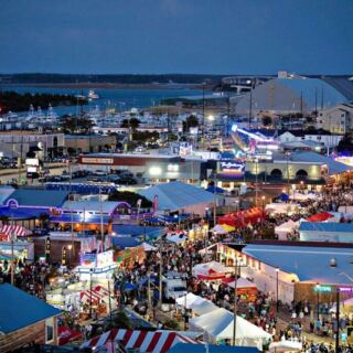 This North Carolina Coastal Festival Packs The Crystal Coast Waterfront With Live Music, Fireworks, And Fresh Seafood