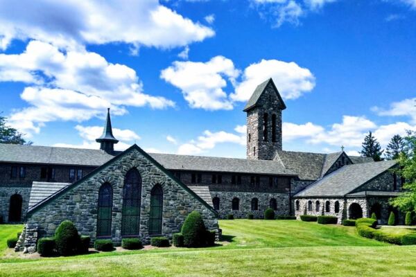 A Quiet Massachusetts Monastery Lets You Walk Its Peaceful Gardens and Hear Nothing but the Bells for Free