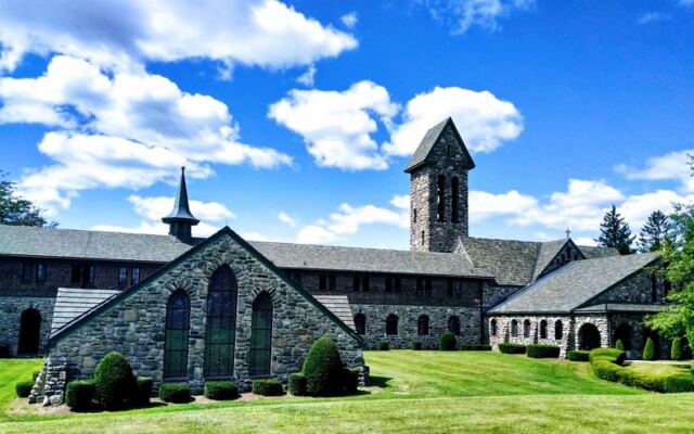 A Quiet Massachusetts Monastery Lets You Walk Its Peaceful Gardens and Hear Nothing but the Bells for Free