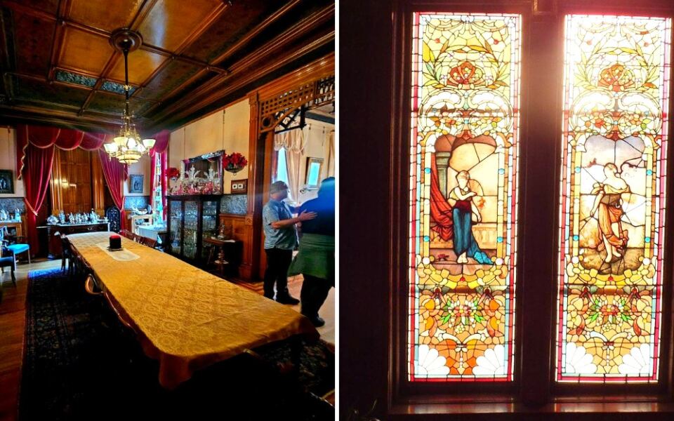 This Butte Mansion Has 34 Rooms, 639 Stained-Glass Panes, and a 64-Foot Ballroom