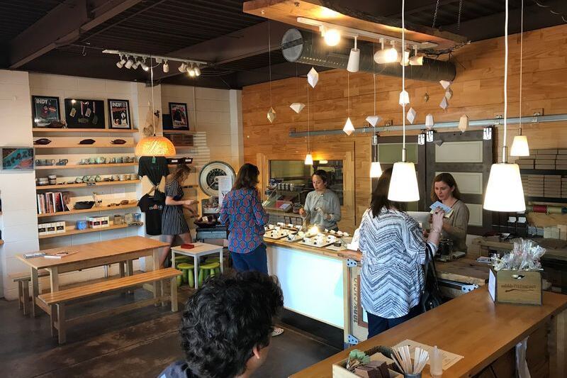 A North Carolina Chocolate Shop Melts Belgian Cocoa Into Truffles You Watch Being Rolled