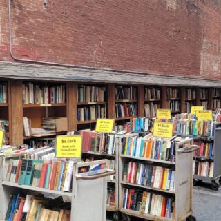 Book Lovers Wander for Hours Through the Endless Aisles of This Enormous Massachusetts Bookstore