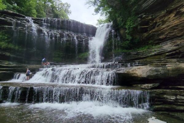 Most People Don’t Know About This Hidden 75-Foot Waterfall Just an Hour East of Nashville