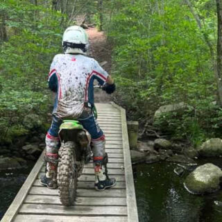 This Massachusetts Off-Road Park Turns Riders Loose On Rocky Trails And A Ledge With A View