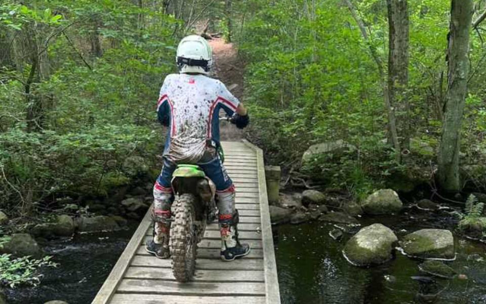 This Massachusetts Off-Road Park Turns Riders Loose On Rocky Trails And A Ledge With A View