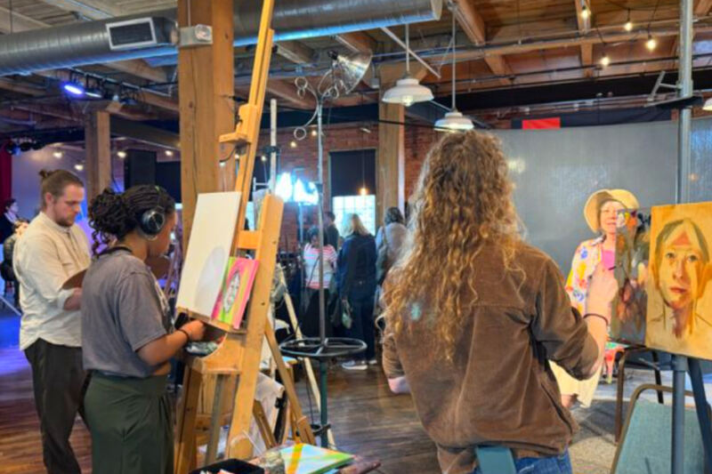 This Historic Michigan Factory Now Houses Art Galleries, Studios, and Live Music Under One Roof
