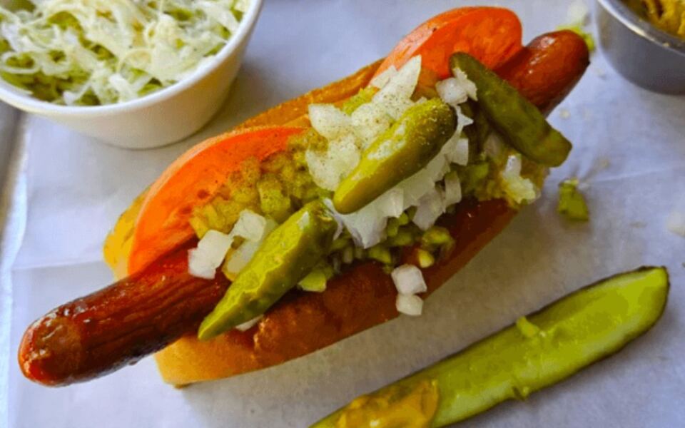 This New Jersey Hot Dog Spot Serves Globe-Trotting Dogs, Including a Chicago Bull With Sport Peppers
