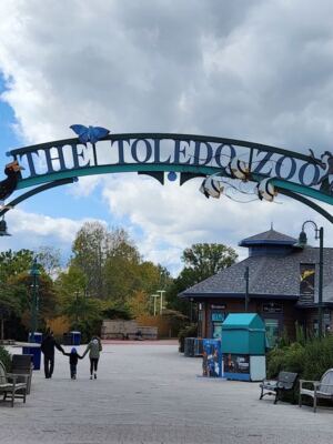 Families Line Up At This Toledo Zoo Just To Watch Hippos Glide Past An Underwater Window