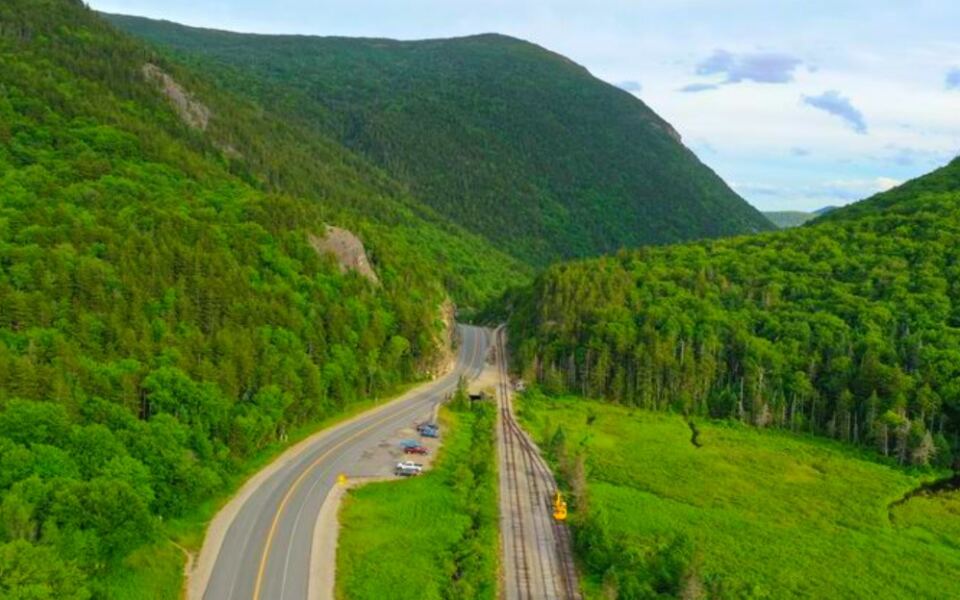 This Mountain Pass in Hart’s Location, New Hampshire, Offers Some of the Most Dramatic Scenic Drives in New England