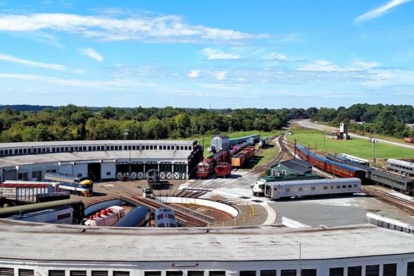 Riding Vintage Rails Through a Real Repair Yard Fills a Day at This 60-Acre North Carolina Museum