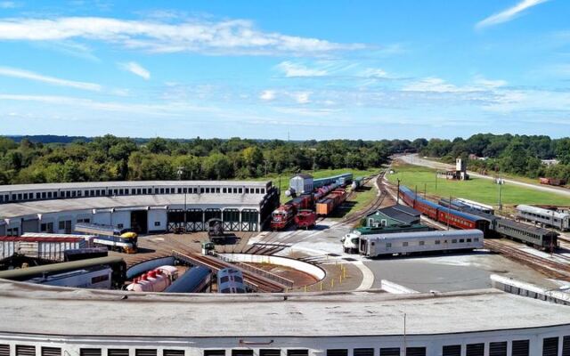 Riding Vintage Rails Through a Real Repair Yard Fills a Day at This 60-Acre North Carolina Museum